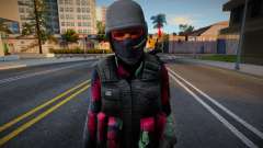 Urban (Red Camo) из Counter-Strike Source для GTA San Andreas