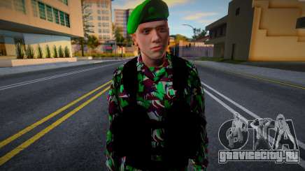 Индонезийский солдат V1 для GTA San Andreas