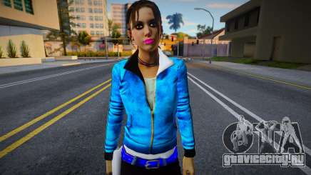 Зои (Skinde Biru) из Left 4 Dead для GTA San Andreas