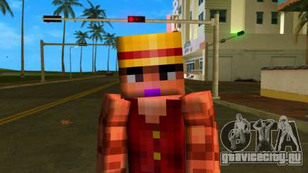 Steve Body Monki Dluffi для GTA Vice City