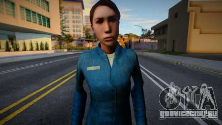 FeMale Citizen from Half-Life 2 v1 для GTA San Andreas