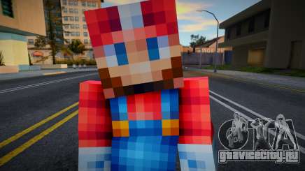 Steve Body Mario для GTA San Andreas