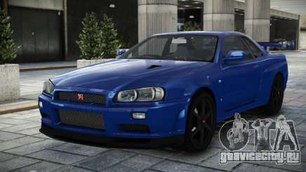 Nissan Skyline GT-R BNR34 для GTA 4