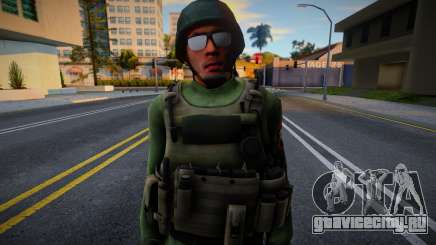 Солдат Tripulante V1 для GTA San Andreas