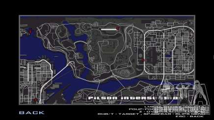 New Map and Radar для GTA San Andreas