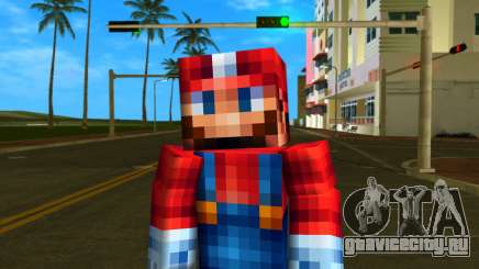 Steve Body Mario для GTA Vice City