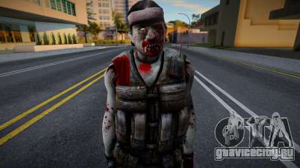 Guerilla (Zombie V2) из Counter-Strike Source для GTA San Andreas