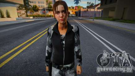 Зои (Camo Army) из Left 4 Dead для GTA San Andreas
