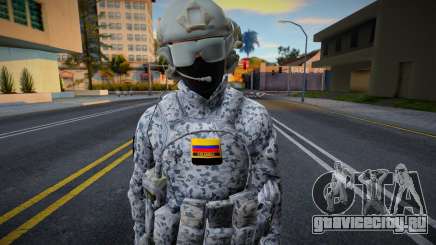 Колумбийский солдат из ACOEA для GTA San Andreas