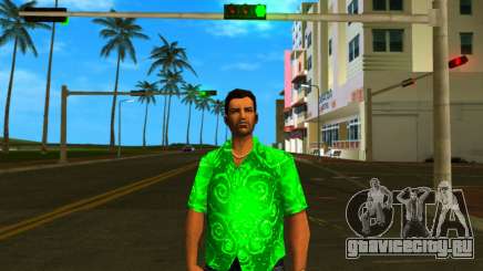 Рубашка с узорами v9 для GTA Vice City