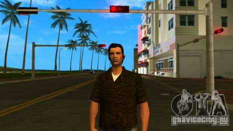 Томми в коричневой рубашке для GTA Vice City