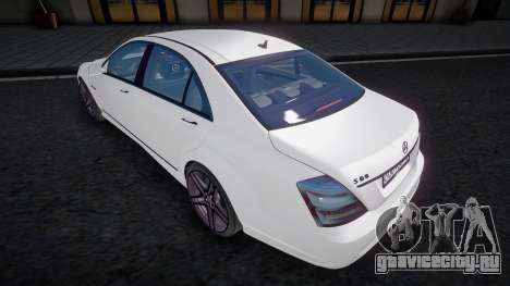 Mercedes-Benz W221 (White RPG) для GTA San Andreas