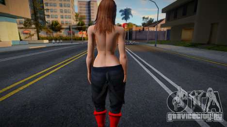 Red Swag Girl v4 для GTA San Andreas
