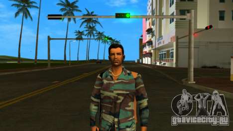 Томми в военной форме 1 для GTA Vice City