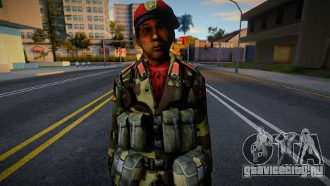 Военный НОАК из Battlefield 2 v2 для GTA San Andreas