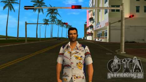 Томми в одежде из Сан Андреас 2 для GTA Vice City