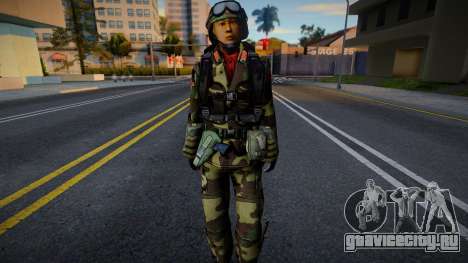Военный НОАК из Battlefield 2 v5 для GTA San Andreas