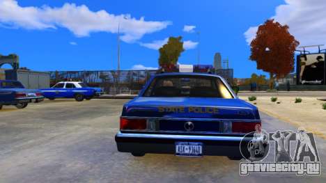 Ford Granada 1979 New York State Police для GTA 4