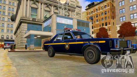 Ford Granada 1979 New York State Police для GTA 4