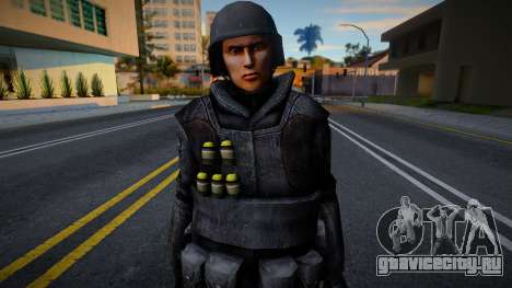 Штурмовик команды S.A.S из Battlefield 2: Specia для GTA San Andreas