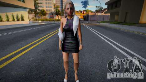 Девушка в обычной одежде v16 для GTA San Andreas