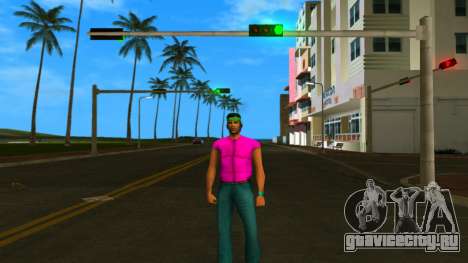 Одежда Байкера из Hotline Miami для GTA Vice City
