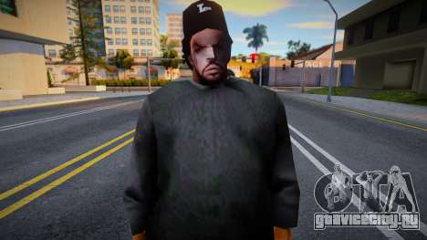 Ice Cube skin 1 для GTA San Andreas