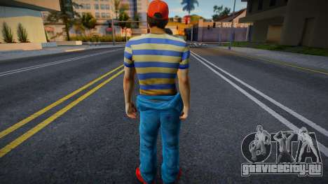 Эллис (Ness) из Left 4 Dead 2 для GTA San Andreas