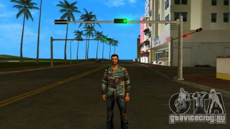 Томми в военной форме 1 для GTA Vice City