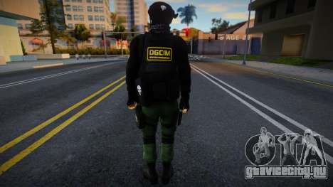 Солдат Военной контрразведки Венесуэлы для GTA San Andreas