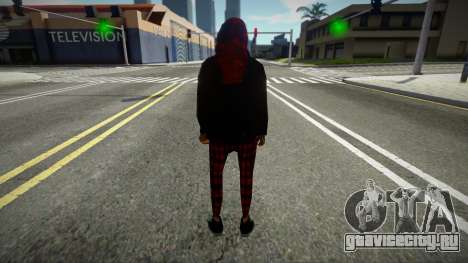Рыжеволосая девушка 3 для GTA San Andreas
