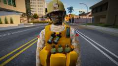 Чилийский солдат из BOE для GTA San Andreas