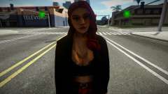 Рыжеволосая девушка 3 для GTA San Andreas