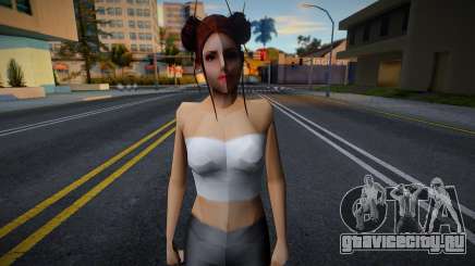 Девушка в обычной одежде v18 для GTA San Andreas
