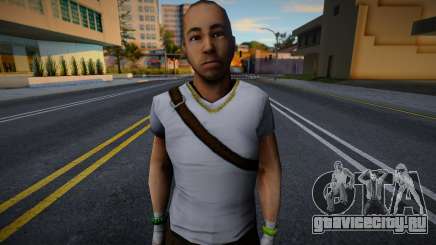 Skin from Sleeping Dogs v9 для GTA San Andreas