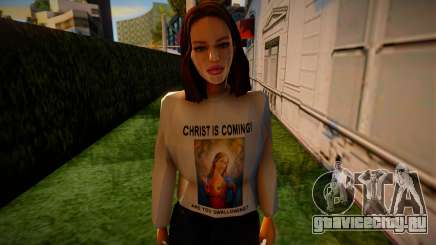 Девушка в повседневном наряде для GTA San Andreas