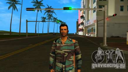 Томми в военной форме 1 для GTA Vice City