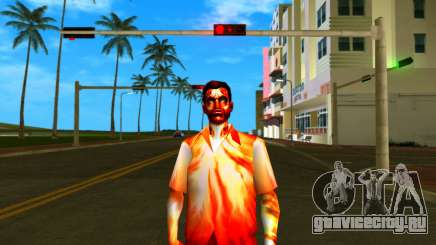 Огненный Томми для GTA Vice City