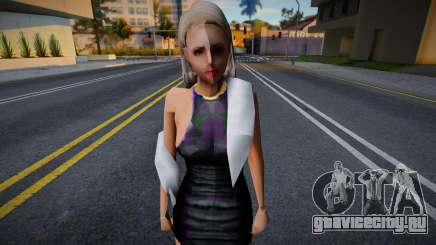 Девушка в обычной одежде v16 для GTA San Andreas