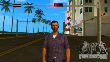 Томми в новой рубашке v3 для GTA Vice City