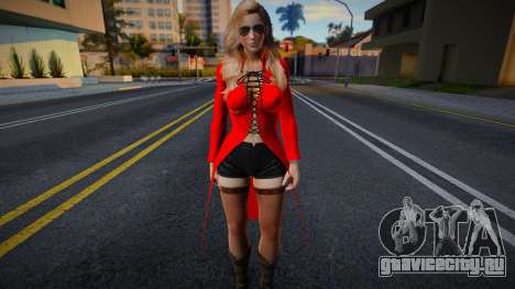 DOA Sarah Brayan - VF Costume D v2 для GTA San Andreas
