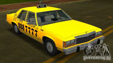 Ford LTD Crown Victoria Taxi для GTA Vice City
