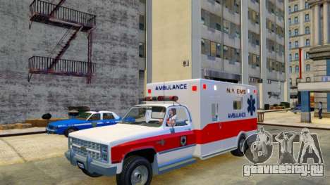 Chevrolet Silverado Ambulance 1986 для GTA 4