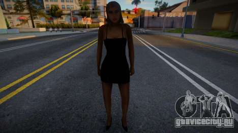 Девушка в платье 6 для GTA San Andreas
