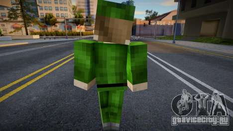 Steve Body Skin v21 для GTA San Andreas