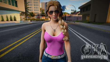 DOA Sarah Brayan - VF Costume C v3 для GTA San Andreas