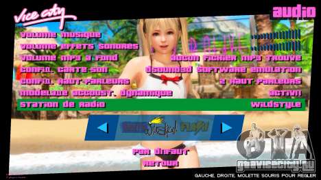 Artwork Doa Menu для GTA Vice City