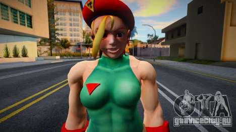 Cammy SF4 для GTA San Andreas