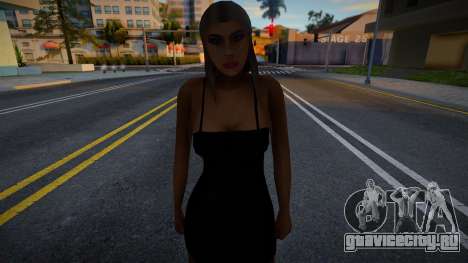 Девушка в платье 6 для GTA San Andreas