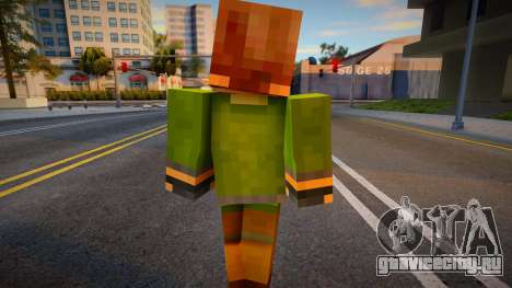 Steve Body Skin v17 для GTA San Andreas